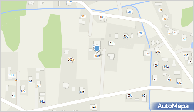 Pustynia, Pustynia, 100b, mapa Pustynia