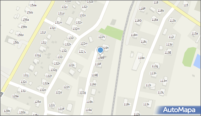 Pustynia, Pustynia, 119G, mapa Pustynia