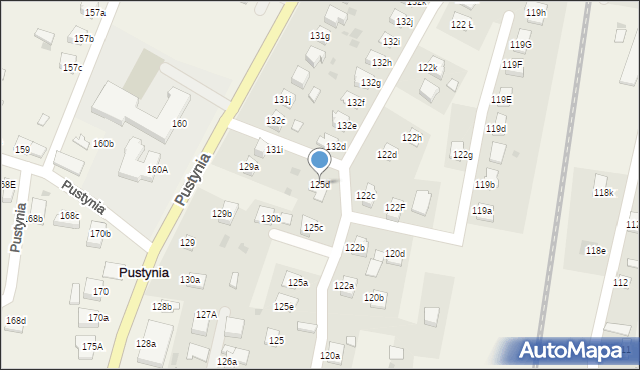 Pustynia, Pustynia, 125d, mapa Pustynia