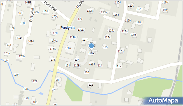Pustynia, Pustynia, 126a, mapa Pustynia