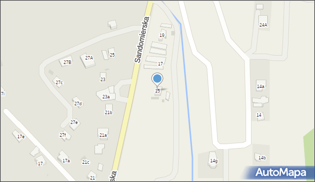 Pustynia, Pustynia, 15, mapa Pustynia