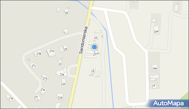 Pustynia, Pustynia, 17, mapa Pustynia