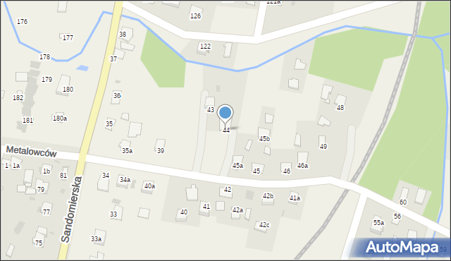 Pustynia, Pustynia, 44, mapa Pustynia