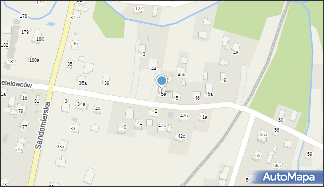 Pustynia, Pustynia, 45a, mapa Pustynia