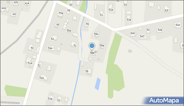 Pustynia, Pustynia, 58a, mapa Pustynia