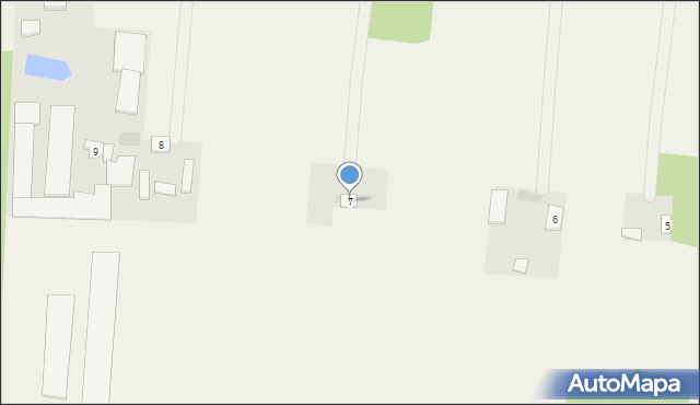 Puszcza, Puszcza, 7, mapa Puszcza