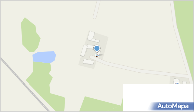 Puszcza Rządowa, Puszcza Rządowa, 10, mapa Puszcza Rządowa