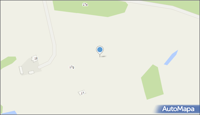 Puszcza Rządowa, Puszcza Rządowa, 17f, mapa Puszcza Rządowa
