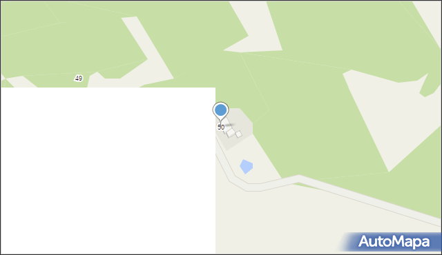 Puszcza Rządowa, Puszcza Rządowa, 50, mapa Puszcza Rządowa