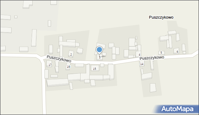 Puszczykowo, Puszczykowo, 3, mapa Puszczykowo