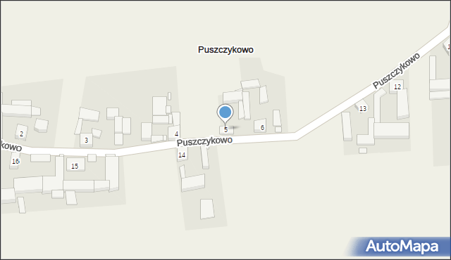 Puszczykowo, Puszczykowo, 5, mapa Puszczykowo