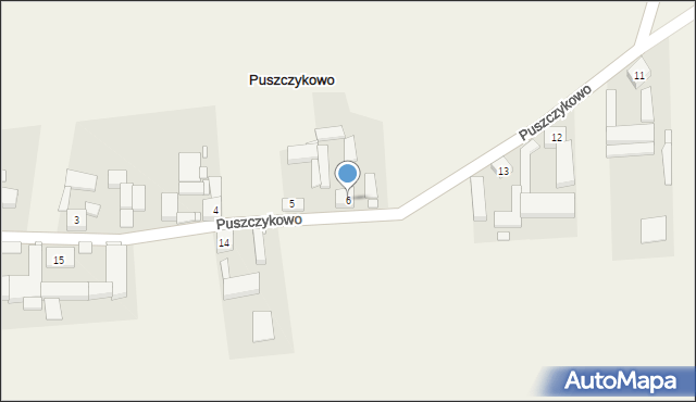 Puszczykowo, Puszczykowo, 6, mapa Puszczykowo