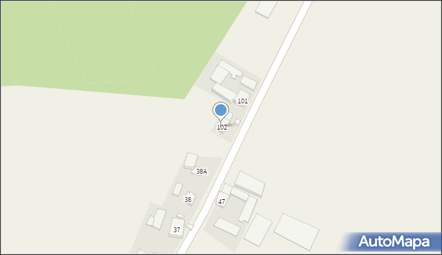 Puszyna, Puszyna, 102, mapa Puszyna