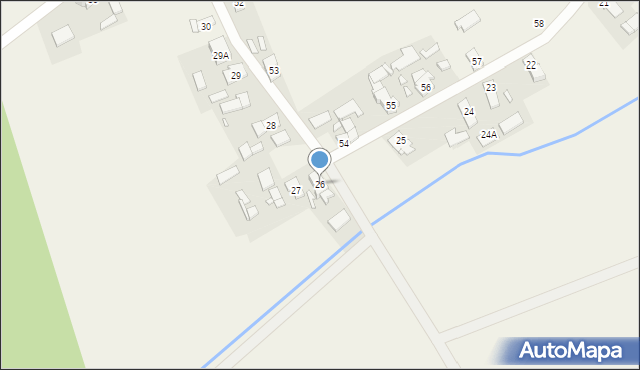 Puszyna, Puszyna, 26, mapa Puszyna