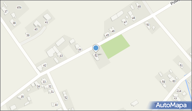 Puszyna, Puszyna, 51, mapa Puszyna