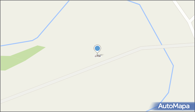 Puzdrowo, Puzdrowo, 106a, mapa Puzdrowo