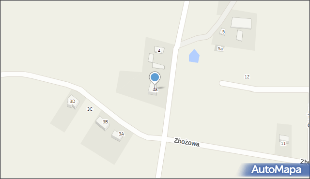 Puzdrowo, Puzdrowo, 4a, mapa Puzdrowo