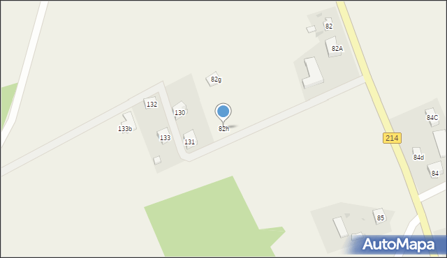 Puzdrowo, Puzdrowo, 82h, mapa Puzdrowo