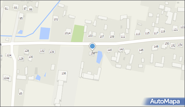 Puznówka, Puznówka, 138, mapa Puznówka