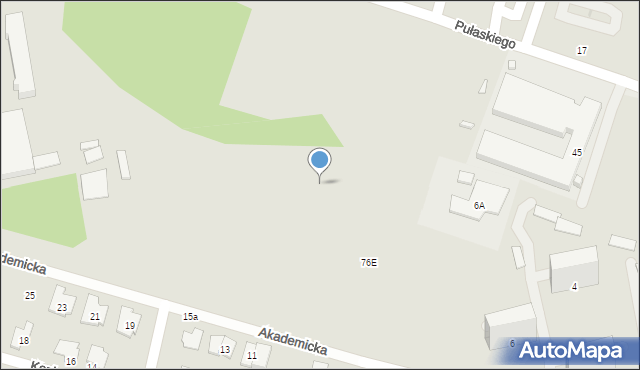 Radom, Pułaskiego Kazimierza, gen., 22, mapa Radomia