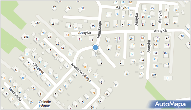 Ropczyce, Pułaskiego Kazimierza, gen., 3, mapa Ropczyce