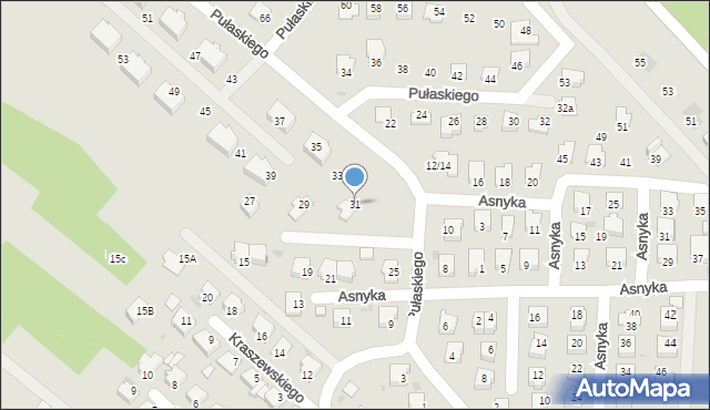 Ropczyce, Pułaskiego Kazimierza, gen., 31, mapa Ropczyce