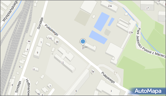 Rzeszów, Pułaskiego Kazimierza, gen., 13, mapa Rzeszów