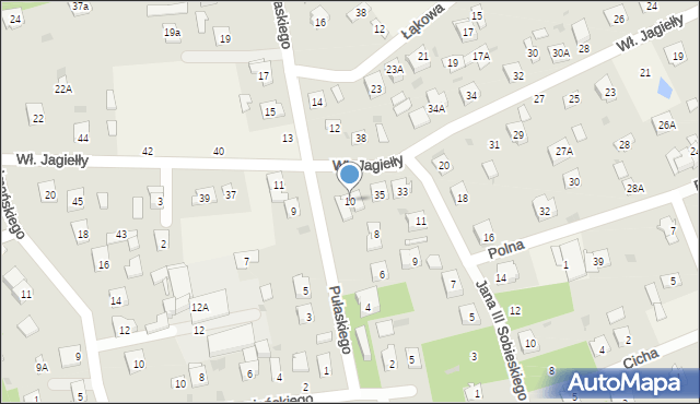 Sade Budy, Pułaskiego Kazimierza, gen., 10, mapa Sade Budy