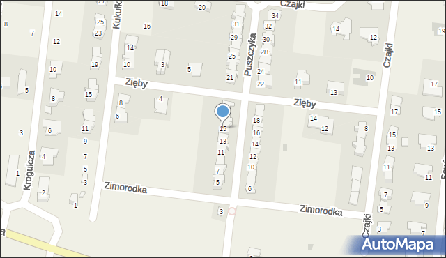 Skierdy, Puszczyka, 15, mapa Skierdy