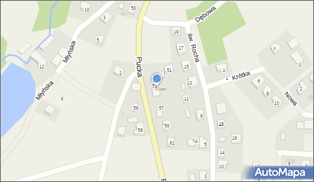 Smolno, Pucka, 55, mapa Smolno