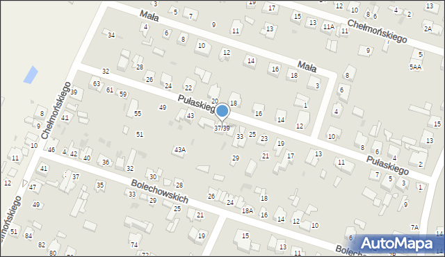 Sochaczew, Pułaskiego Kazimierza, gen., 37/39, mapa Sochaczew