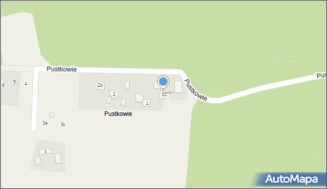 Tanina, Pustkowie, 1C, mapa Tanina