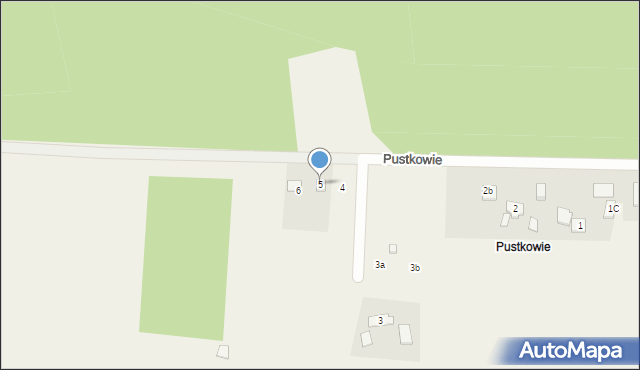 Tanina, Pustkowie, 5, mapa Tanina