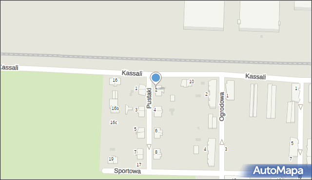 Tarnów, Pustaki, 2, mapa Tarnów