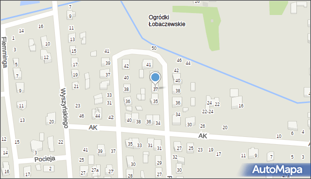 Terespol, Pułaskiego Kazimierza, gen., 37, mapa Terespol