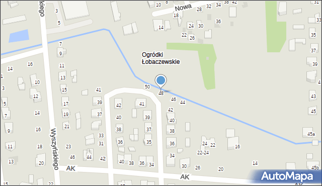 Terespol, Pułaskiego Kazimierza, gen., 48, mapa Terespol