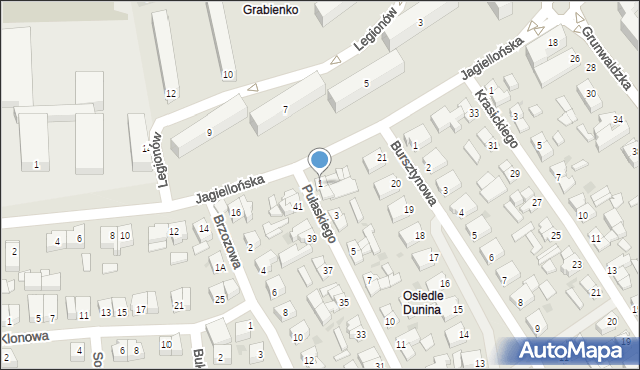 Ustka, Pułaskiego Kazimierza, gen., 1, mapa Ustka