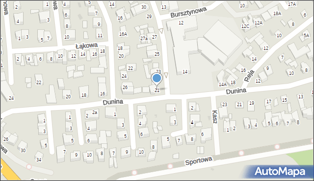 Ustka, Pułaskiego Kazimierza, gen., 21, mapa Ustka