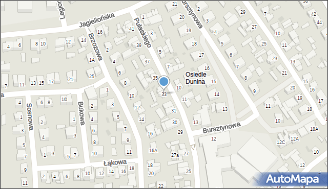 Ustka, Pułaskiego Kazimierza, gen., 33, mapa Ustka