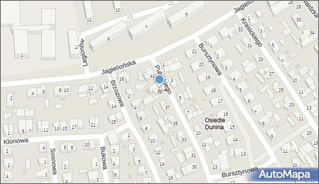 Ustka, Pułaskiego Kazimierza, gen., 39, mapa Ustka