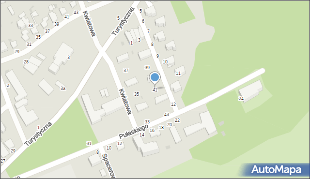 Warka, Pułaskiego Kazimierza, gen., 41, mapa Warka