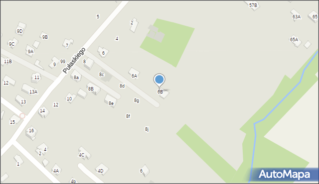 Wieliczka, Pułaskiego Kazimierza, gen., 6B, mapa Wieliczka