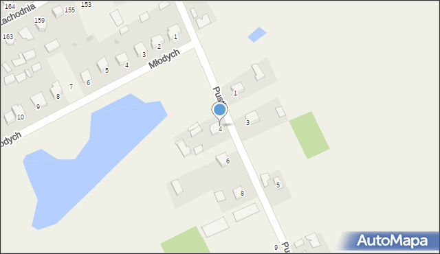 Wola Baranowska, Pustki, 4, mapa Wola Baranowska