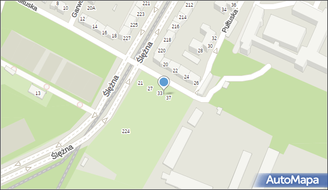 Wrocław, Pułtuska, 35, mapa Wrocławia