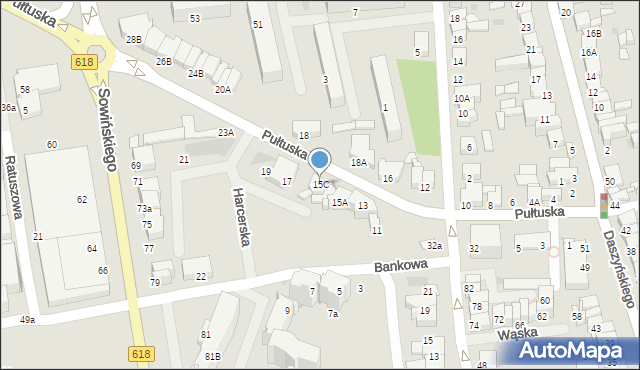 Wyszków, Pułtuska, 15C, mapa Wyszków
