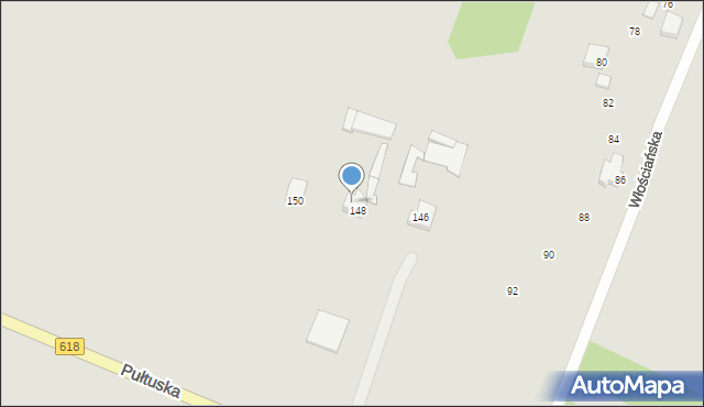Wyszków, Pułtuska, 98, mapa Wyszków