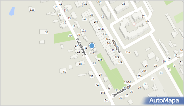 Zgierz, Pułaskiego Kazimierza, gen., 21a, mapa Zgierz