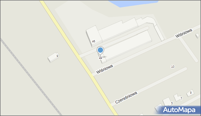 Lipiany, Pyrzycka, 44, mapa Lipiany