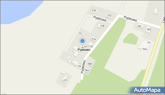 Pypkowo, Pypkowo, 57, mapa Pypkowo