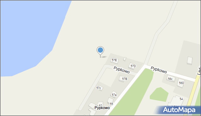 Pypkowo, Pypkowo, 58, mapa Pypkowo